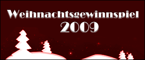 Weihnachtsgewinnspiel 2009